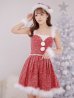 画像15: 【一部予約商品/11月中旬発送予定】【サンタコス 4点セット】【XS-XLサイズ/3カラー】ラメツイードミニワンピースサンタ[YMT]