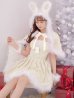 画像34: 【一部予約商品/11月中旬発送予定】【サンタコス 4点セット】【XS-XLサイズ/3カラー】ラメツイードミニワンピースサンタ[YMT]