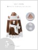 画像42: 【予約 / 10月下旬発送予定】【sugar nine サンタコス 4点セット】【XS-XLサイズ/8カラー】グリッターリボン2段フレアサンタコスプレ[YMT]