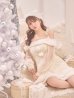 画像11: 【サンタSALE!!】【即日発送】【サンタコス 3点セット】【XS-XLサイズ/1カラー】オフショルダーシアーチュールフレアサンタコスプレ[HC02] (11)