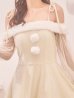画像23: 【サンタSALE!!】【即日発送】【サンタコス 3点セット】【XS-XLサイズ/1カラー】オフショルダーシアーチュールフレアサンタコスプレ[HC02] (23)