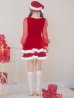 画像19: 【即日発送】【サンタコス 3点セット】【S-Lサイズ/1カラー】チュールシアーフレアサンタコスプレ[OF01] (19)