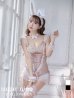 画像13: 【即日発送】セクシーレースバニーコスプレ【sugar nineハロウィン6点セット】【S-Lサイズ/3カラー】[YMT]