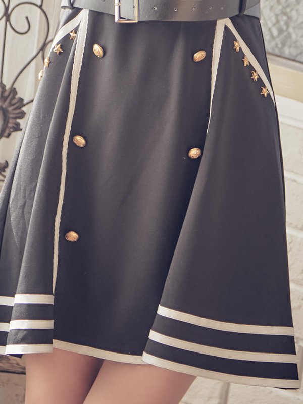 画像12: 【即日発送】ブラックポリスコスプレセット【sugar nineハロウィン5点セット】【M-XLサイズ/1カラー】[HC03-Bsv/HC03-Bg]