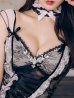 画像7: 【即日発送】セクシーレースバニーコスプレ【sugar nineハロウィン6点セット】【S-Lサイズ/3カラー】[YMT]
