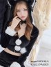 画像2: 【即日発送】セットアップベロアキャットコスプレ/2ピース/セパレート【sugar nineハロウィン4点セット】【S-Mサイズ/2カラー】[YMT] (2)