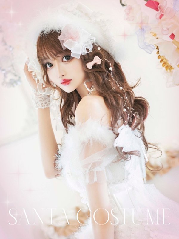画像1: 【即日発送】桜咲乃愛ちゃんコラボ2WAY天使＆バニーコスプレ【サンタ豪華10点セット】【S-Lサイズ】[YMT]