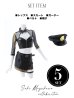 画像14: 【即日発送】真優川咲ちゃんコラボ☆セクシーポリスコスプレセット【sugar nineハロウィン5点セット】【S-Lサイズ/1カラー】(YMT06_SV) [YMT-Bg]