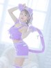 画像13: 【即日発送】【ハロウィン】【マリームーンコラボ】 セクシーレースキャット【コスプレ6点セット】【XS-L/7カラー】[YMT]