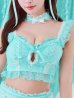 画像19: 【即日発送】【ハロウィン】【マリームーンコラボ】 セクシーレースキャット【コスプレ6点セット】【XS-L/7カラー】[YMT]