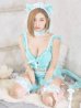 画像8: 【即日発送】【ハロウィン】【マリームーンコラボ】 セクシーレースキャット【コスプレ6点セット】【XS-L/7カラー】[YMT]