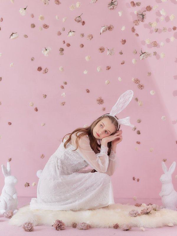 画像19: 【SALE!!】【即日発送】バニーワンピースコスプレ/レースワンピース【sugar nineハロウィン3点セット】【S-Lサイズ/1カラー】[OF01]