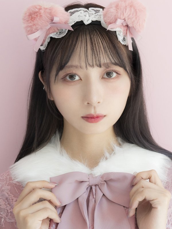 画像9: 【SALE!!】【即日発送】ファーポンチョ付きベアメイドコスプレ/ワンピースコスプレ【sugar nineハロウィン4点セット】【S-Lサイズ/1カラー】[OF01]