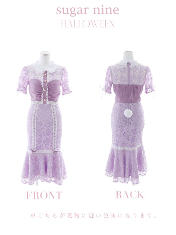画像25: 【SALE!!】【即日発送】【ハロウィン】 バニーレースワンピースコスプレ 【コスプレ3点セット】【S-Lサイズ/2カラー】[OF01]