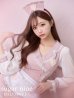 画像2: 【即日発送】ナースコスプレ/ワンピースコスプレ/Aライン/フレアスカート【sugar nineハロウィン3点セット】【S-Lサイズ/1カラー】(SU220155)[YMT] (2)