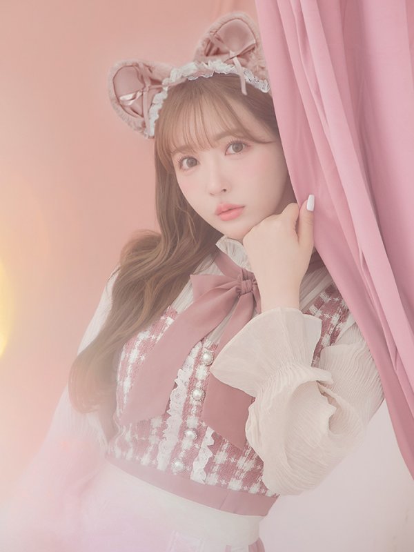 画像10: 【即日発送】ツイードキャットワンピースコスプレ/マーメイドスカート【sugar nineハロウィン3点セット】【S-Lサイズ/1カラー】[OF01]