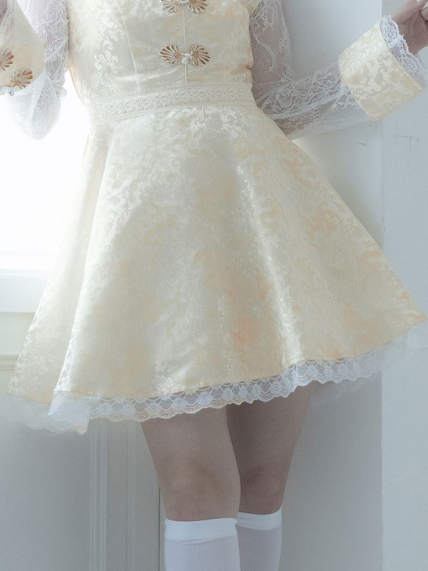 画像6: Aライン/フレアスカートチャイナコスプレ【sugar nineハロウィン3点セット】【S-XLサイズ/2カラー】[OF01]