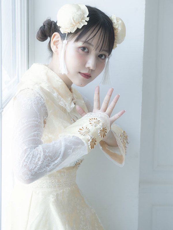 画像9: Aライン/フレアスカートチャイナコスプレ【sugar nineハロウィン3点セット】【S-XLサイズ/2カラー】[OF01]