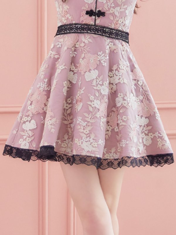 画像9: 【即日発送】Aライン/フレアスカートチャイナコスプレ【sugar nineハロウィン3点セット】【S-Mサイズ/3カラー】[HC03]