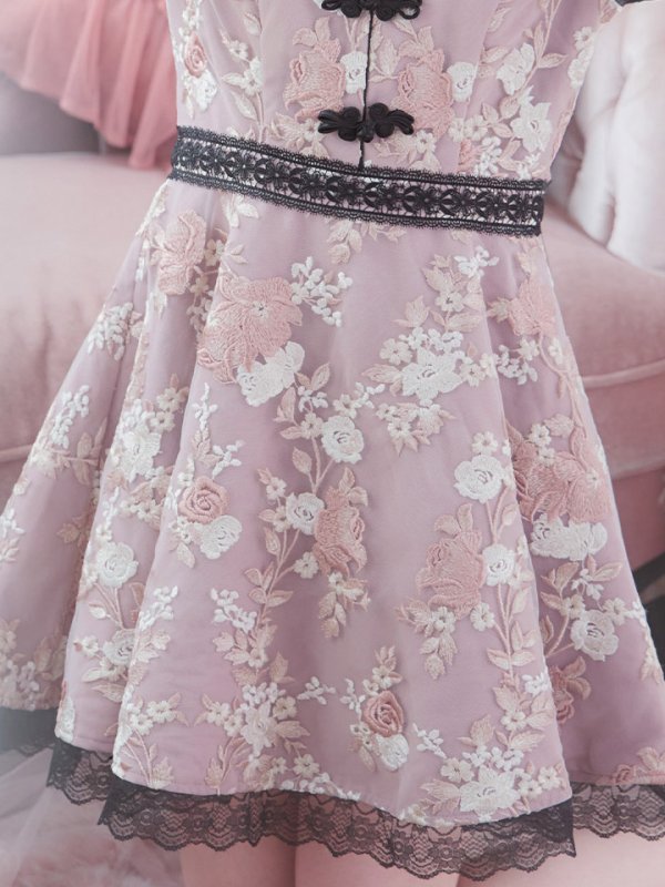 画像14: 【即日発送】【ハロウィン】 フレアスカートチャイナコスプレ 【コスプレ3点セット】[OF01]