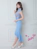 画像20: 【an ANDY Fashion Press 08 COLLECTION 01】フラワーレース/ ワンショル/ リボンデザイン/ フリル/ チュール/ マーメイド/ ミディアム/ キャバドレス long[OF05]