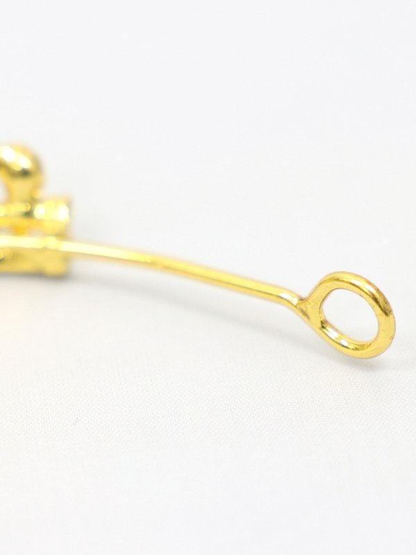 画像6: 【アクセサリー：ヘアアクセ】【ANGEL R/エンジェルアール】ティアラ/ バースデー/ ウェディング/ リーフモチーフ/ ストーン/ ビジュー/ ヘアアクセ/ 髪飾り[OF02]