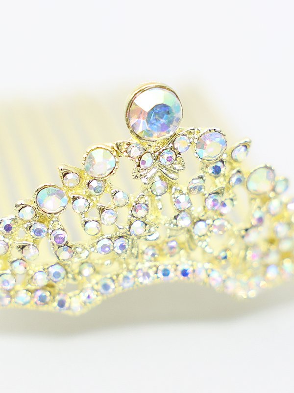 画像4: 【アクセサリー：ヘアアクセ】【ANGEL R/エンジェルアール】サークルストーン/ ビジュー/ ティアラ/ バースデー/ ウェディング/ ヘアアクセ/ 髪飾り[OF02]