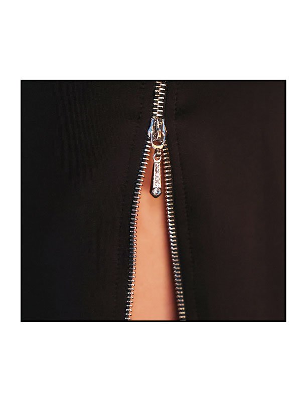 画像11: XSサイズあり【Veautt/ヴュート】【OF05】ワンショルダー/ バストカット/ ビジュー/ タイト/ ミディアムドレス/ キャバドレス