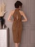 ブラウン　モデル：七瀬みほ　身長：162cm　着用サイズ：XSサイズ