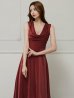 ワインレッド モデル：あみ　身長：163cm　着用サイズ：XSサイズ