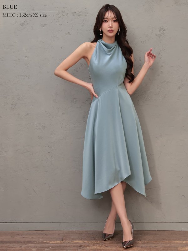 ブルー　モデル：七瀬みほ　身長：162cm　着用サイズ：XSサイズ