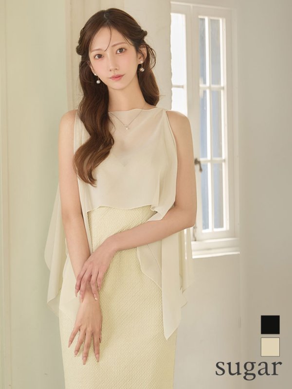 アイボリー モデル：あすか　身長：170cm　着用サイズ：Sサイズ