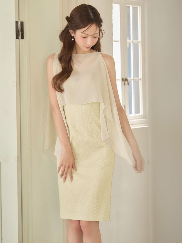 アイボリー モデル：あすか　身長：170cm　着用サイズ：Sサイズ