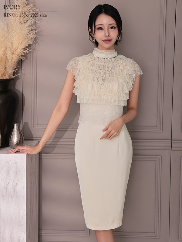 アイボリー　モデル：りの　身長：157cm　着用サイズ：XSサイズ