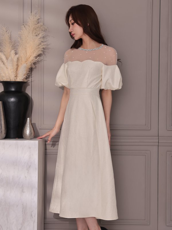 アイボリー モデル:りの 身長:157cm 着用サイズ:XSサイズ