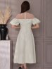 アイボリー モデル：りの　身長：157cm　着用サイズ：XSサイズ