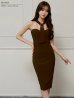 ブラウン　モデル：七瀬みほ　身長：162cm　着用サイズ：XSサイズ