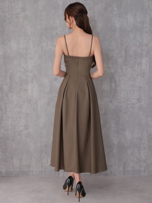 ブラウン　モデル：あみ　身長：163cm　着用サイズ：XSサイズ