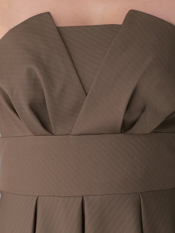 ブラウン　モデル：あみ　身長：163cm　着用サイズ：XSサイズ