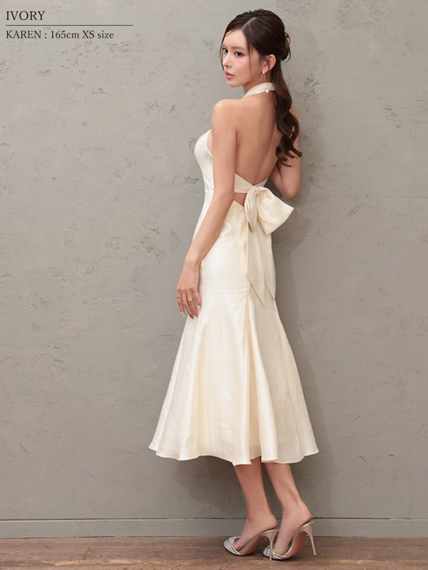 アイボリー　モデル：カレン　身長：165cm　着用サイズ：XSサイズ