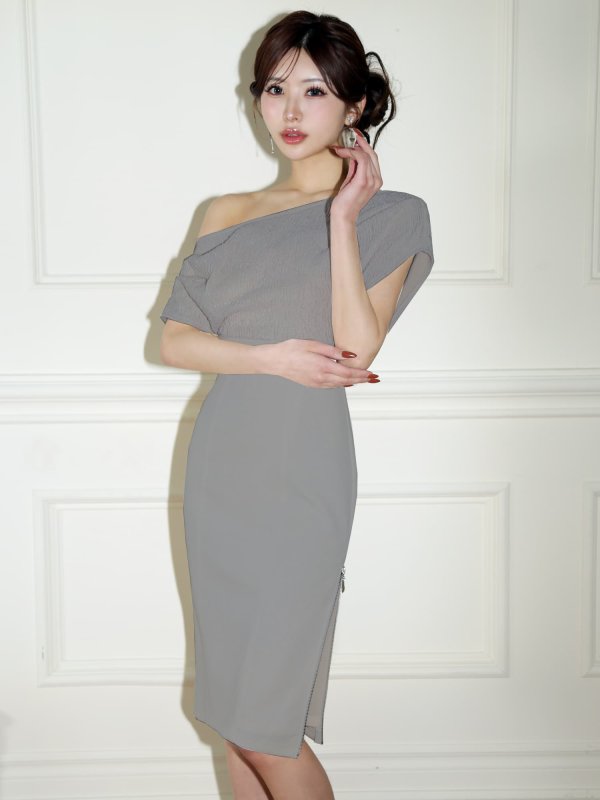 グレー　モデル：みやび　身長：158cm　着用サイズ：XSサイズ