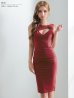 レッド　モデル：あいか　身長：165cm　着用サイズ：XSサイズ