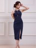 ネイビー　モデル：七瀬みほ　身長：162cm　着用サイズ：XSサイズ