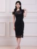 ブラック　モデル：いの　身長：160cm　着用サイズ：XSサイズ