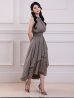 グレージュ　モデル：いの　身長：160cm　着用サイズ：XSサイズ