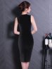 ブラック　モデル：らら　身長：160.5cm　着用サイズ：XSサイズ