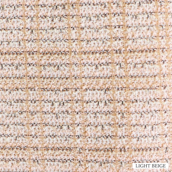 画像7: XSサイズあり【Veautt/ヴュート】【OF05】フロントファスナー/ チェック/ ツイード/ セパレート/ ひざ丈/ タイト/ ミディアムドレス/ キャバドレス