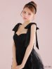 ブラック モデル：ももか　身長：156cm　着用サイズ：Sサイズ