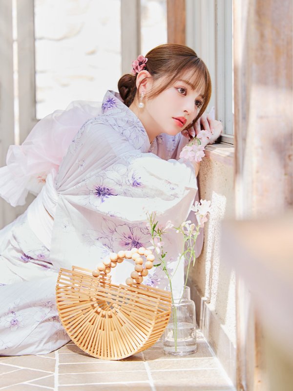 モデル：ちぃぽぽ　身長：158cm　着用サイズ：Fサイズ