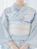 画像19: 【即日発送】クラシカルローズブルー浴衣 OBI-siwa-200-kj-13-OW / HIMO-903-kj-W / HEKO-800-sb-5-WH / YA-953-kn-BL / YA-1081-kj-BL / GETA-01-kj-2-BL / [YMT]